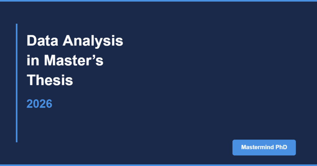 master's thesis data analysis