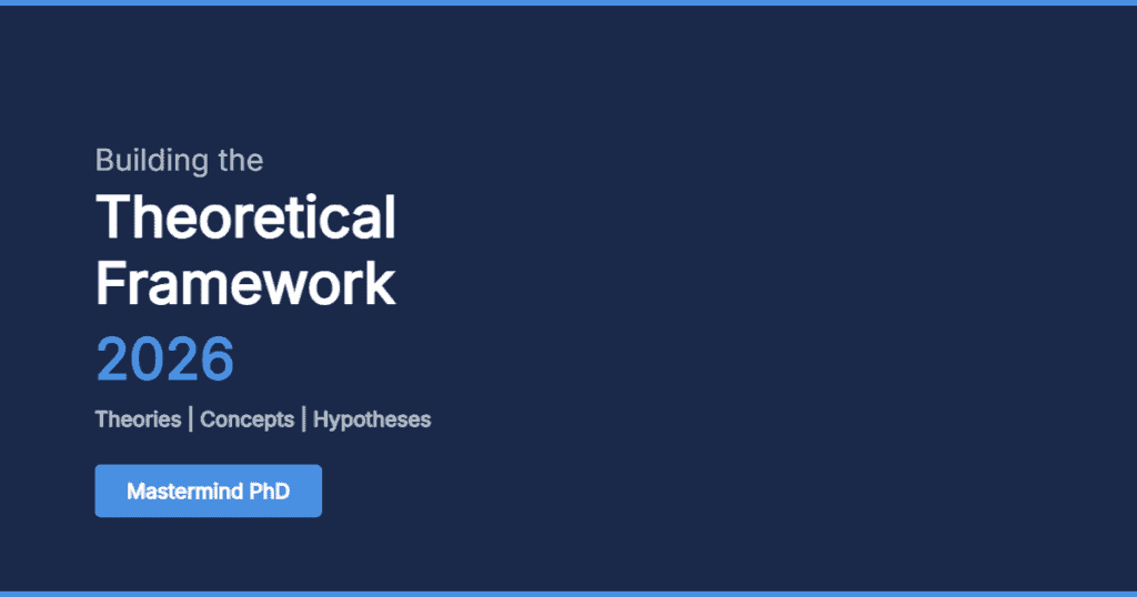 theoretical framework master's thesis